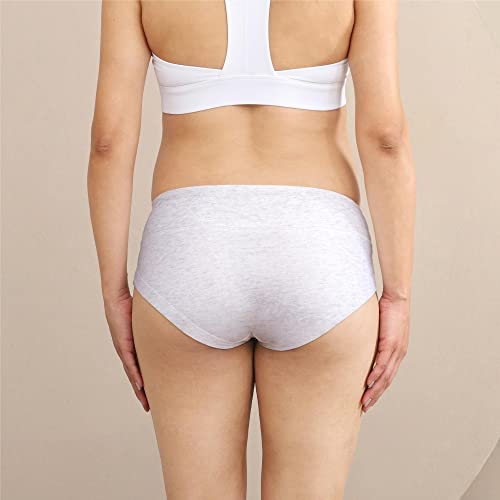 Intimate Portal Mujer Braguitas Premamá de Debajo la Barriga Ropa Interior Embarazada Bragas Postparto Algodón PK de 6 Multicolor 2XL