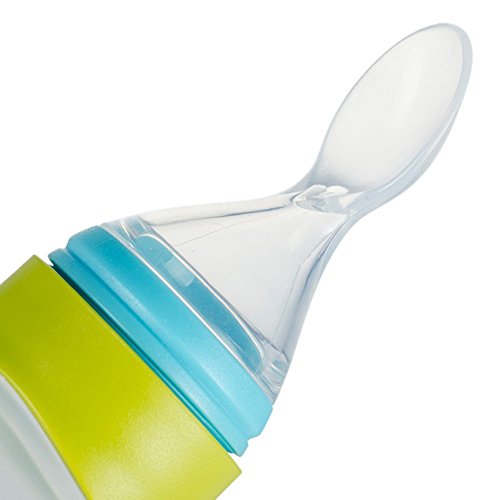 Itian Cuchara para Papilla - Cuchara dispensadora de Comida Infantil, Squirt