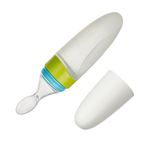 Itian Cuchara para Papilla - Cuchara dispensadora de Comida Infantil, Squirt