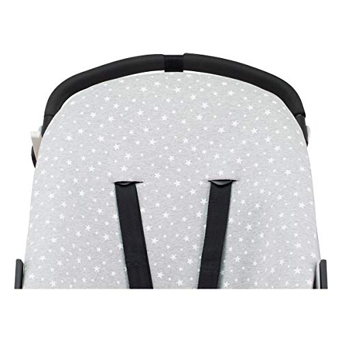 JANABEBE Colchoneta Compatible con Bugaboo Cameleon 2 (White Star)