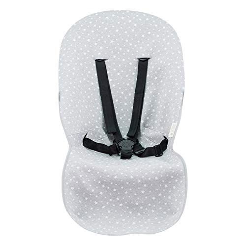 JANABEBE Colchoneta Compatible con Bugaboo Cameleon 2 (White Star)