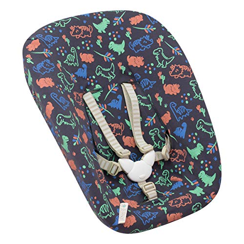 JANABEBE Funda compatible con Stokke NewBorn (HAPPY DINO)