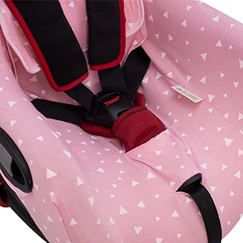 JANABEBE Funda para Bébé Confort Axiss Pink Sparkles