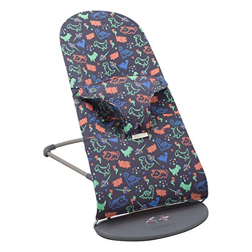 JANABEBE Funda para Hamaca Compatible con Babybjorn Soft, Balance (Happy Dino, ALGODÓN)