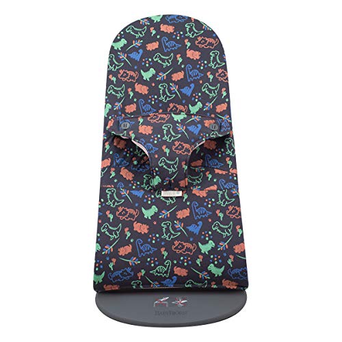 JANABEBE Funda para Hamaca Compatible con Babybjorn Soft, Balance (Happy Dino, ALGODÓN)