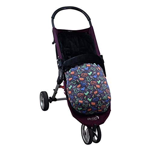 JANABEBE Saco para Baby Jogger City Mini Joolz (POLAR, HAPPY DINO)