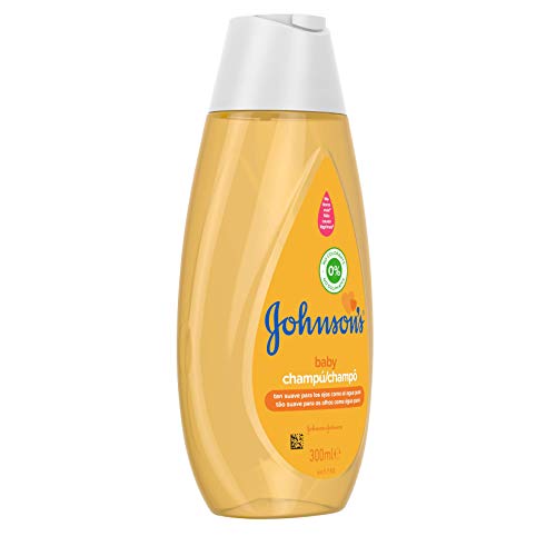 Johnson's Baby Champú Clásico, Pelo Suave, Brillante e Hidratado, 3 x 300 ml