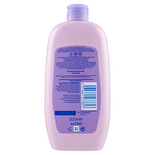 Johnson's Baby Gel de Baño, Dulces Sueños, Aroma Lavanda, 500ml