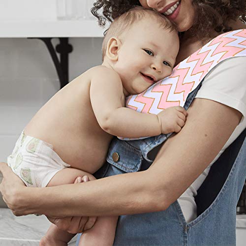 Juego de 4 paños para eructos para bebé, baberos para bebé, accesorios de toalla de lactancia, para eructos, para niños y niñas