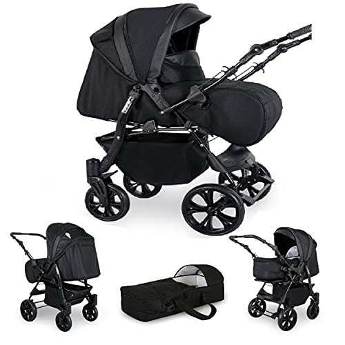 Juego de cochecito combinado 2 en 1 3 en 1 Isofix Turne de Lux4Kids Desert 2en1 sin asiento