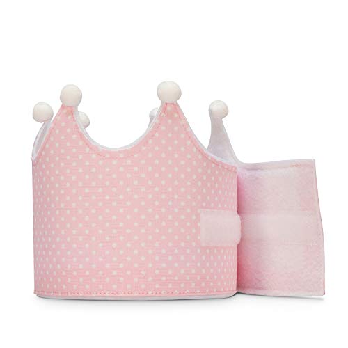 Kembilove Corona de Primer Cumpleaños con Camiseta – Adorable Conjunto de Cumpleaños de 1 Año para Niños y Niñas – Corona Ajustable Ideal para Fiestas de Cumpleaños Lunares Rosa