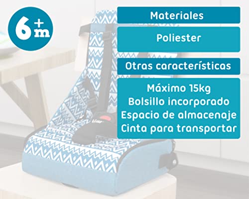 Kiokids Elevador De Asiento En Azul Jean