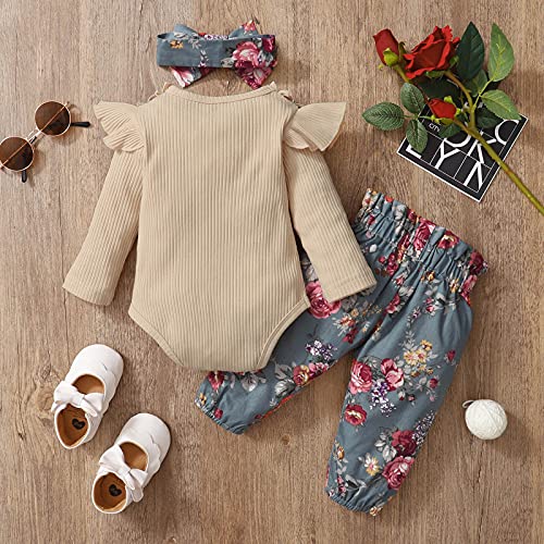 Kryz Ropa de Bebe para Navidad Ropa Mi Primera Navidad Bebe Niño Ropa Bebe Niña Recien Nacido Invierno Conjunto Bebe Niña Disfraces Bebe Navidad Trajes Bautizo Fiesta Ceremonia KRYZ1111005Kb