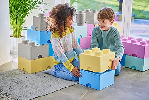 Ladrillo de almacenamiento de 4 espigas de LEGO, caja de almacenaje apilable, 5,7 l