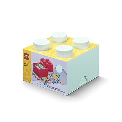 Ladrillo de almacenamiento de 4 espigas de LEGO, caja de almacenaje apilable, 5,7 l