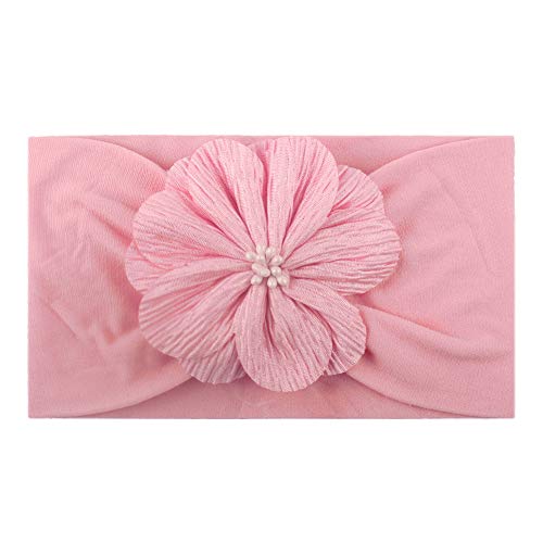 LAEMALLS 14PCS Bebé diadema, Recién nacido diadema, Elásticas diademas, Niñas bebe accesorios, Bebé vabeza band, Diademas para bebe fotografía, Diademas para niños de 0-6 meses, Diadema con flores#2