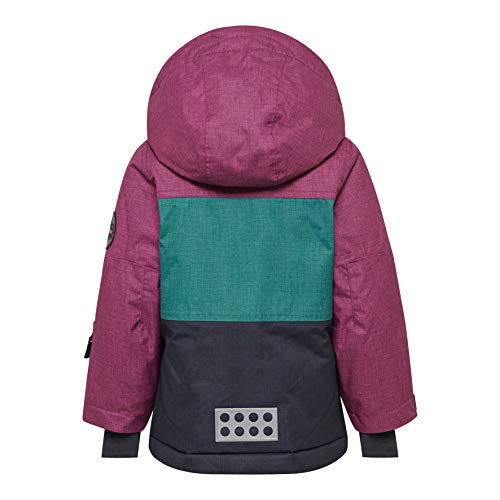 LEGO Wear Tec Cool Lwjosefine 704-Skijacke/winterjacke Chaqueta, Multicolor (Light Purple 620), 95 (Talla del Fabricante: 80) para Bebés