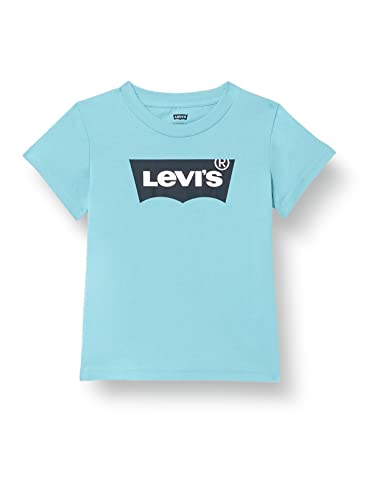 Levi's kids Batwing tee 6E8157 Camiseta, Agua, 36 Meses para Bebés