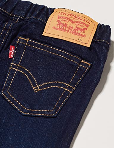 Levi's kids LVB Hoodie and Denim Bottom SE 6ED535 Pantalones, Escarlata, 18 Meses para Bebés