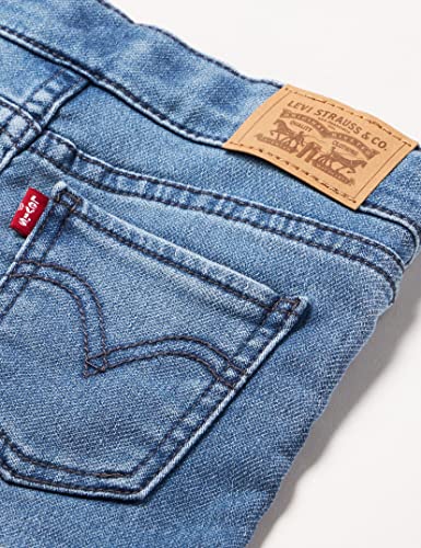 Levi's kids LVG Roll UP Denim Shorts 1EB192 Calzoncillos, Jive Cool, 24 Meses para Bebés