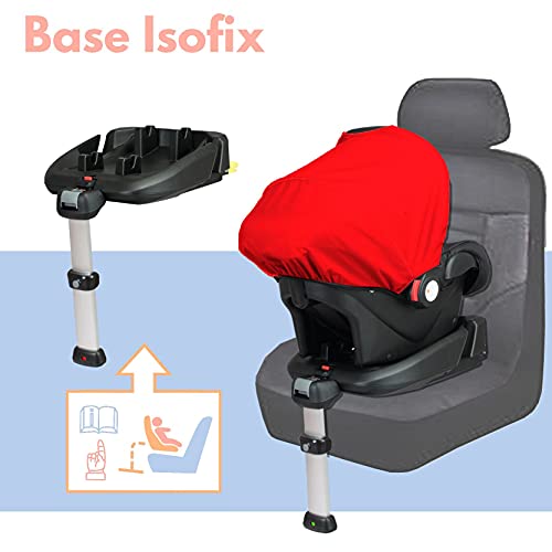 Looping Base Isofix para Auto Lb321I Siege Negro