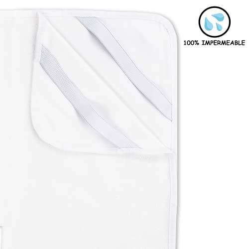 Lovely Hippo Protector de colchón impermeable compatible con Neste Up, Iora, fabricado en Europa (1, 55 x 90 cm)