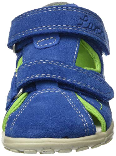 Lurchi Marci, Sandalias Bebé-Niños, Azul Royal 42, 21 EU