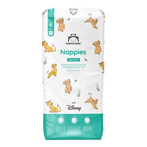 Mama Bear - Disney - 70 pañales ultrasecos, talla 6 (15 kg +)