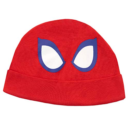 Marvel Conjunto Pijama Entera con Gorro para Niños Bebés El Hombre Araña Azul 0-3 Meses