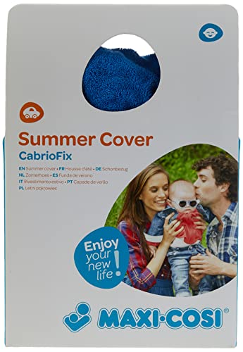 Maxi-Cosi Funda para Silla de Coche Grupo 0+ Maxi-Cosi Cabriofix, funda protectora de algodón, Color azul