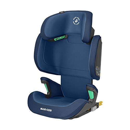 Maxi-Cosi Morion Silla Auto Grupo 2/3 ISOFIX i-Size, 15 - 36 kg, Crece con el Niño en Altura desde 100 hasta 150 cm (3.5 - 12 años), Color Basic Blue (azul)