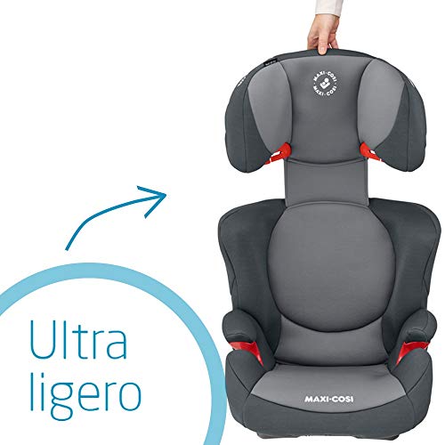 Maxi-Cosi Rodi XP Fix, Silla Coche Grupo 2-3 ISOFIX, Reclinable y Regulable se Adapta al Crecimiento del Niño 3,5-12 años, 15-36 kg, Basic Black (negro)