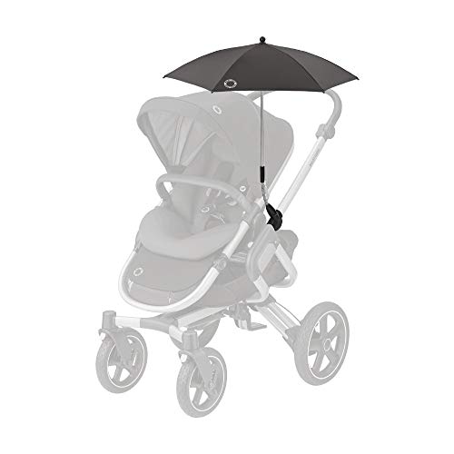 Maxi-Cosi Sombrilla Carrito de bebé, silla de paseo, parasol flexible protección UV 40+, color essential black