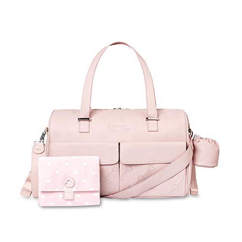 Mayoral Bolso Maternidad con accesorios grabado (Rosa)