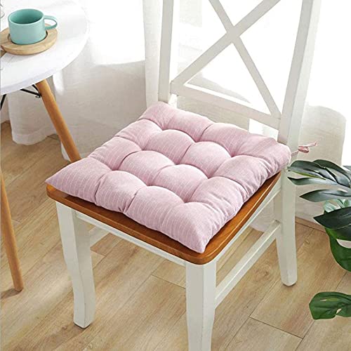 MGE Cojines De Silla, Cojín De Asiento De La Almohadilla De Silla, Almohadillas De Asiento Cojines De Asiento para Silla para Cena Silla De Asiento Almohadilla Comedor Jardín Cocina SIL(Color:Rosa)