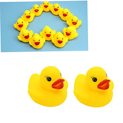 Mini Pato de Goma Pato pequeño Patito Amarillo bañera Juguete Flotante Juguete Lindo Juguete para niños Juguete para niños