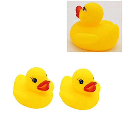 Mini Pato de Goma Pato pequeño Patito Amarillo bañera Juguete Flotante Juguete Lindo Juguete para niños Juguete para niños