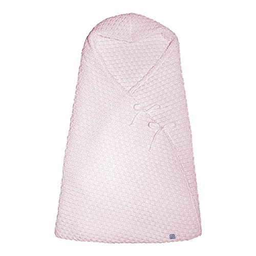 Minutus Saco Capazo Universal Bebe de Entretiempo Ritz, 100% Algodón (Rosa)