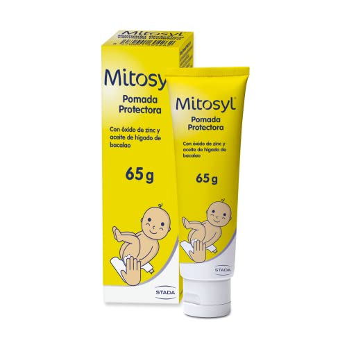 Mitosyl - Pomada Protectora - Previene y trata las irritaciones de la piel del bebé por rozaduras del pañal - 290g