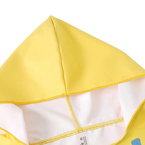 Miyanuby Swim Cover Up para Bebé Niña Niño Albornoz de Toalla de Baño con Capucha Suave Secado Rápido Nadar Encubrimiento de Playa Trajes Bata de Baño