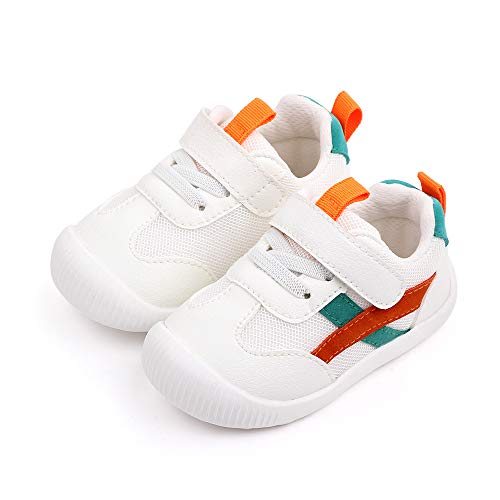 MK MATT KEELY Zapatillas para Bebé Primeros Pasos Zapatos Niño Niña Cuero PU Suela Suave Antideslizante 0-4 años