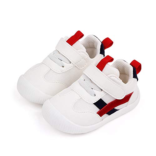 MK MATT KEELY Zapatillas para Bebé Primeros Pasos Zapatos Niño Niña Cuero PU Suela Suave Antideslizante 0-4 años