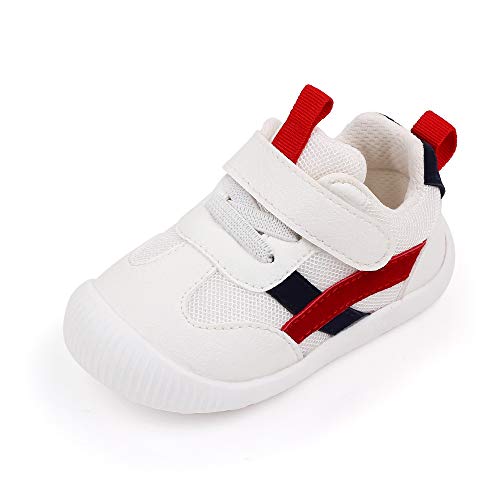 MK MATT KEELY Zapatillas para Bebé Primeros Pasos Zapatos Niño Niña Cuero PU Suela Suave Antideslizante 0-4 años