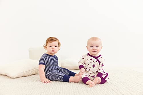 Moon and Back by Hanna Andersson 2 Pack Romper Juego de Canastilla, Verde Lima, 0 Meses, Pack de 2