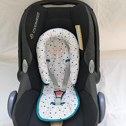 MOON-BEBE Reductor Universal MaxiCosi, Silla de Coche y de Paseo (MARRON)