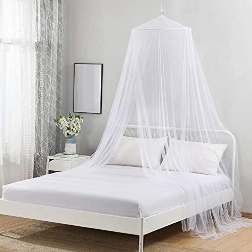 Mosquitera Para Cama,Cortinas de Cama,Dosel de Cama,Mosquitera Para Cuna con Dosel,dosel de cama infantil，Toldo con Mariposa Desmontable, Cama Dosel Niña para Dormitorio