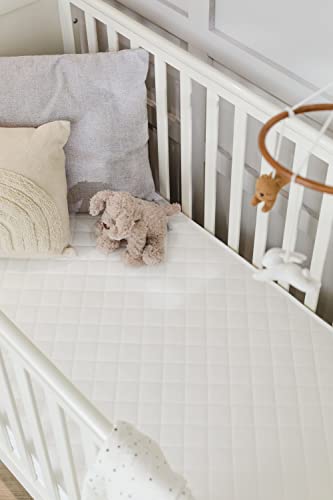 Mother Nurture Classic Spring Cot Mattress X 10 Cm Colchón Cuna, White, 120 x 60 x 10 cm