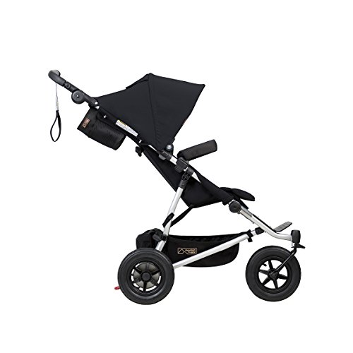 Mountain Buggy Duet Negro + Bañera Gemelos Negro