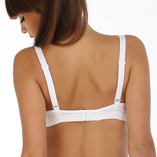 MySanity Reggiseno Gravidanza, Sujetador Premamá para Mujer, Blanco (Blanco), Talla 3