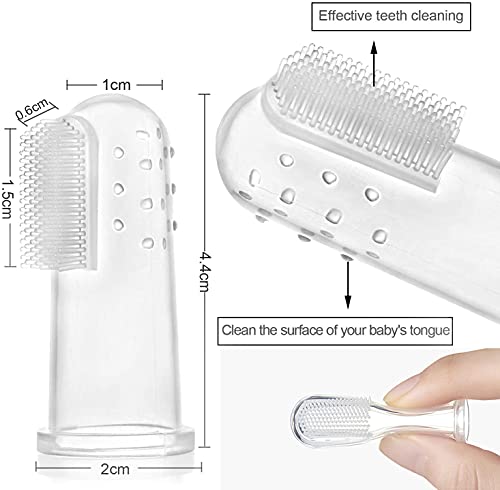 Nasal - 2 riegador con jeringuillas para bebé + 2 cepillos de dientes para bebés, aspirador Nasal para bebés con boquilla de succión de silicona sin BPA, reutilizable, sistema de enjuague